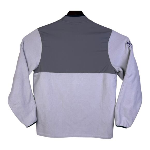 Nike Therma Victory 1/2 Zip Fleece Large TCU Frogs Logo Golf DA2921-025 Gray - Picture 6 of 16